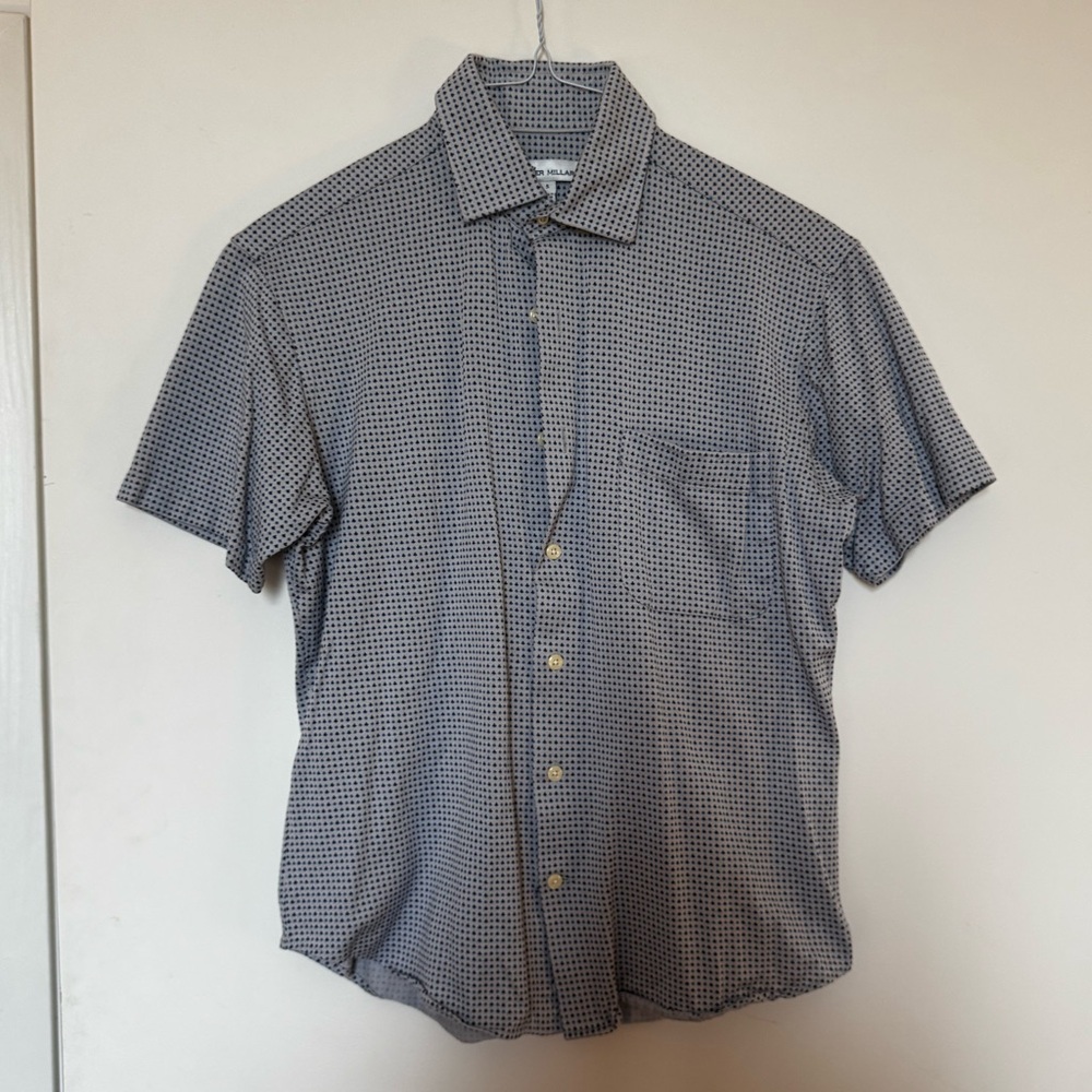 Peter Millar Short-Sleeve Button-Down